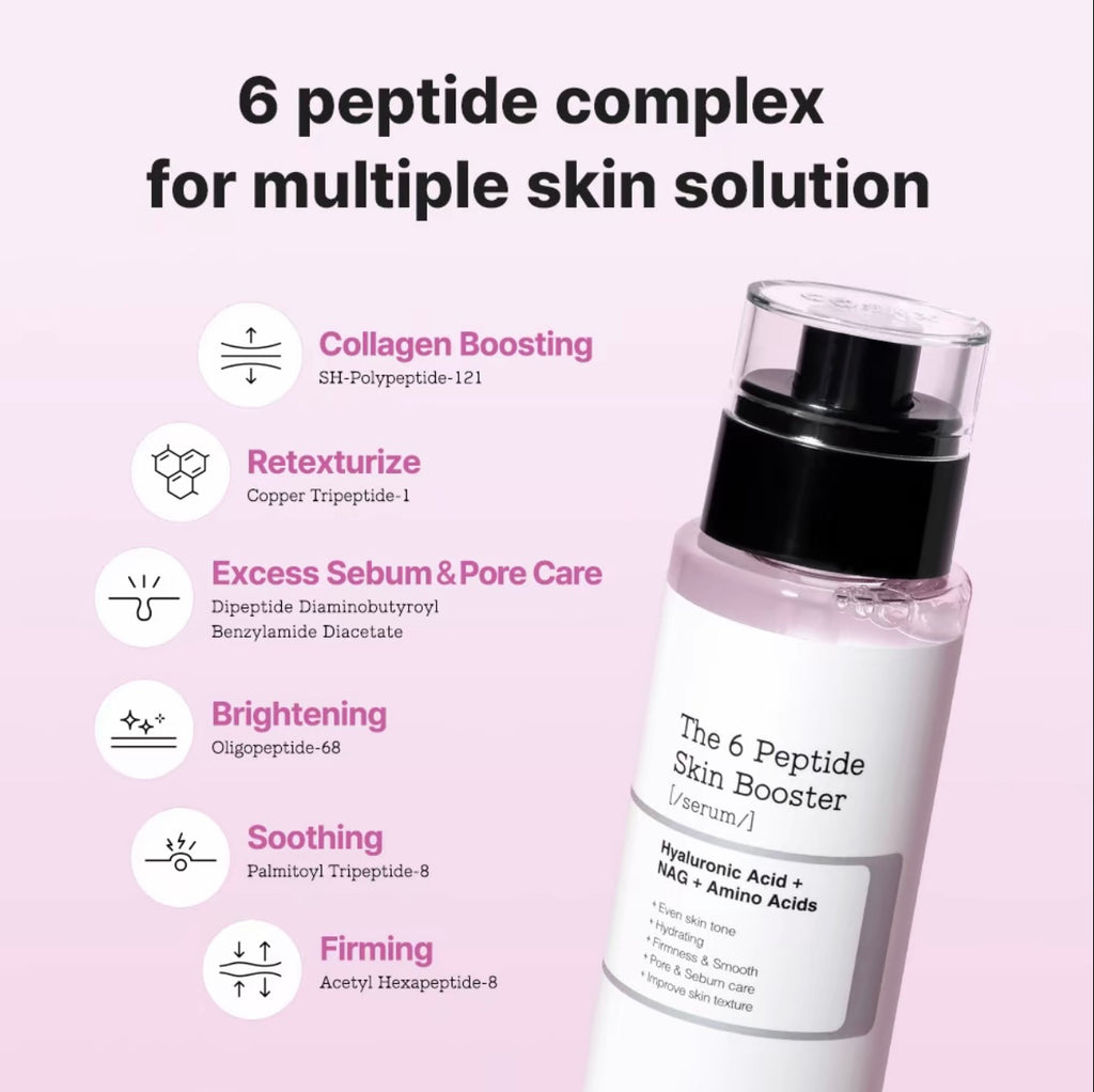 COSRX - The Ultimate Glow Trio | Snail 92 Cream + Snail 96 Essence + Peptide Skin Booster | Glass Skin Skincare Ritual