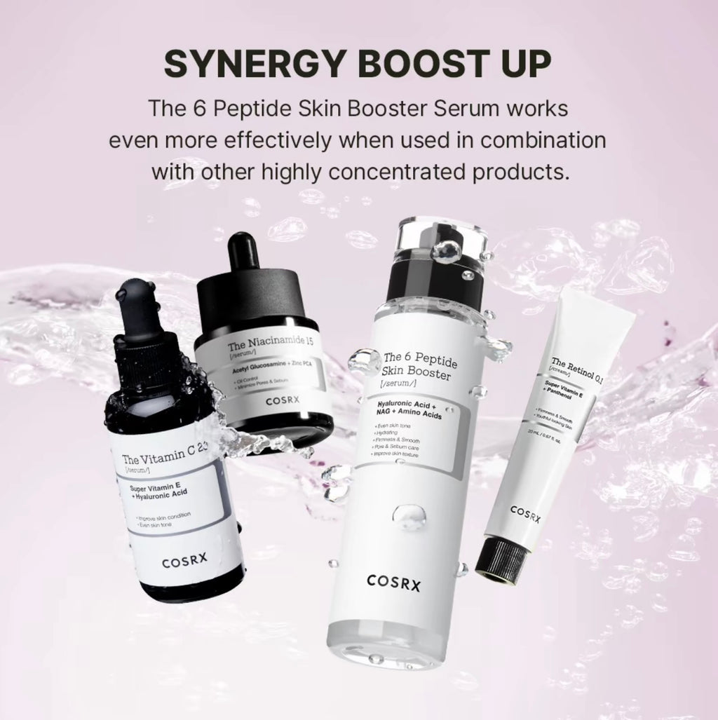 COSRX - The Peptide Skin Booster (150ml) | Anti-Ageing & Firming Glow Serum